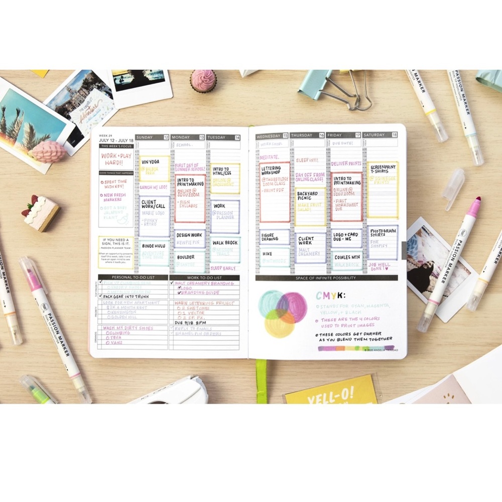 Passion Planner Weekly 2021 Annual Rose Gold Large Brand New In Package - Picture 4 of 6